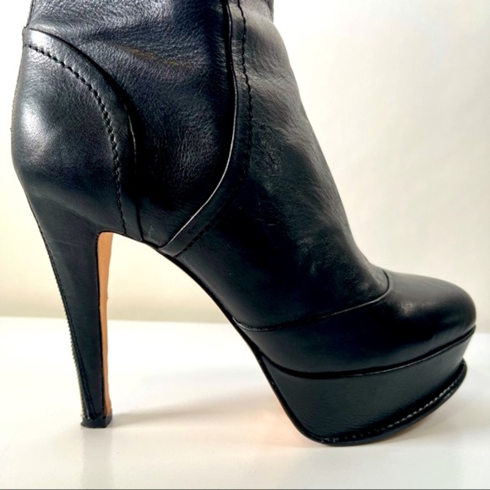 Dolce Vita Back Zipper High Heel Boots - Picture 5 of 16